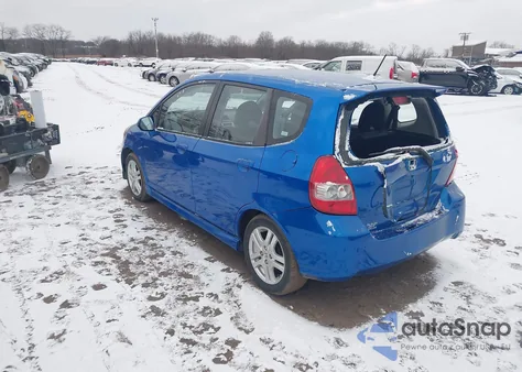 2008 Honda Fit Sport z USA, uszkodzony, nr VIN JHMGD38698S048852